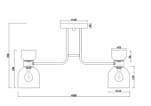 картинка Freya Люстра Исла  / Isla