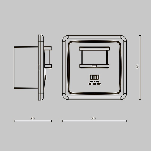 картинка Maytoni Инфракрасный датчик 800Вт