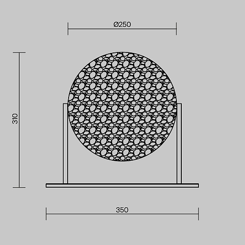 картинка Maytoni Настольный светильник Мангата / Mangata 3000К 7Вт