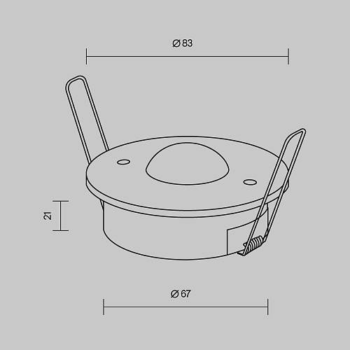 картинка Maytoni Датчик присутствия DALI