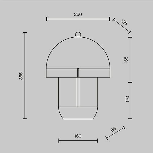 картинка Maytoni Настольный светильник Надежда / Hope 3000К 14Вт