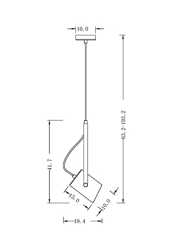 картинка Freya Подвесной светильник Элори / Elori