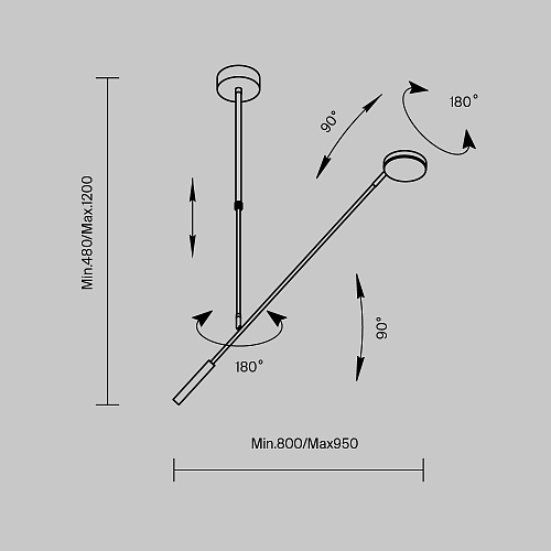 картинка Maytoni Потолочный светильник ФАД / Fad 3000К 8Вт