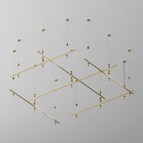 картинка Maytoni Шинопровод 2 м Flarity латунь