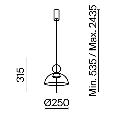 картинка Maytoni Подвесной светильник Бангкок / Bangkok 3000К 12Вт