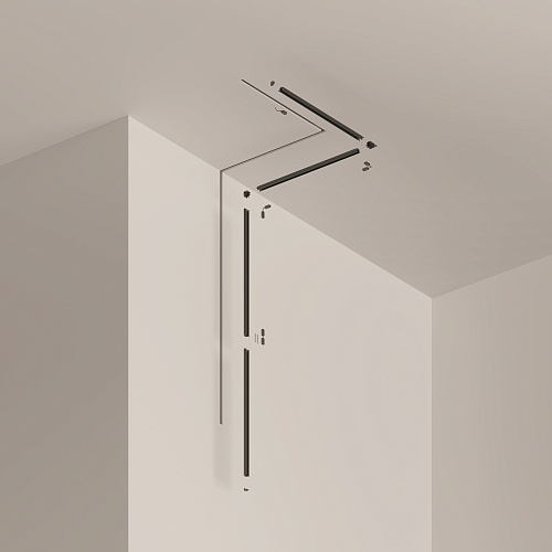 картинка Maytoni Шинопровод 2м Radity встраиваемый черный