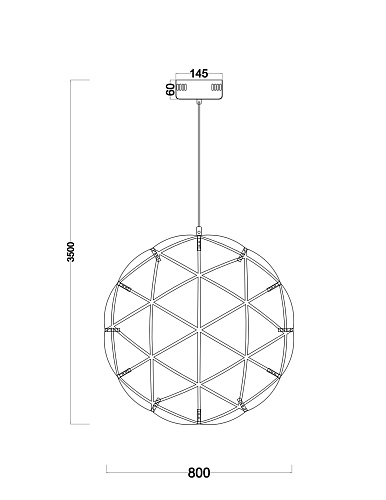 картинка Freya Подвесной светильник Амбер / Amber