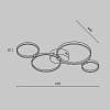 картинка Maytoni Потолочный светильник Олимпия / Olympia 3000-4000К 39Вт
