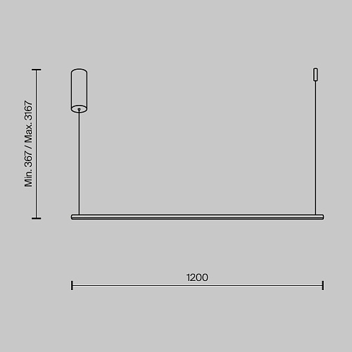 картинка Maytoni Подвесной светильник Гало / Halo 2600-3500К 16Вт