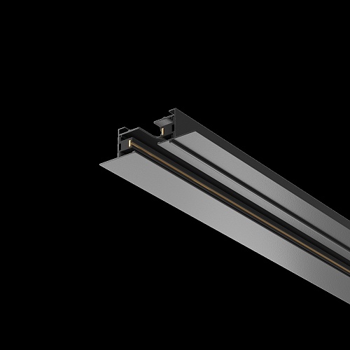 картинка Maytoni Шинопровод 1м Unity встраиваемый черный