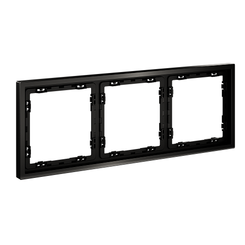 картинка Voltum Рамка металлическая на 3 поста, S70 Metal (антрацит)