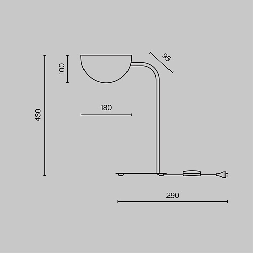 картинка Maytoni Настольный светильник Моллис / Mollis G9х1