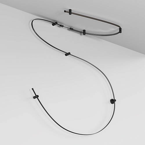 картинка Maytoni Шинопровод 5м Flexity черный