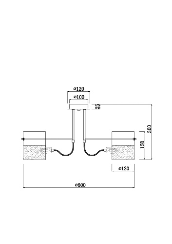 картинка Freya Люстра Ампера / Ampera