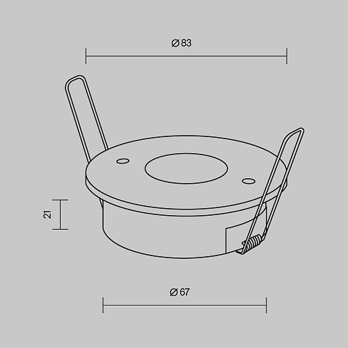 картинка Maytoni Датчик присутствия DALI