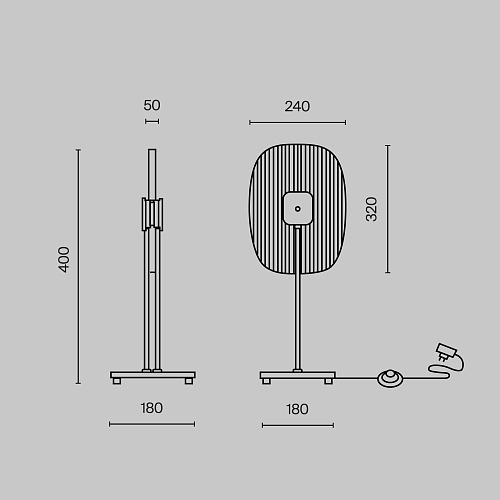 картинка Maytoni Настольный светильник Затмение / Eclipse 3000К 6Вт