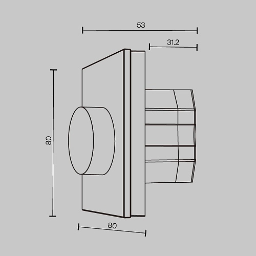 картинка Maytoni Роторная панель управления DALI DT6