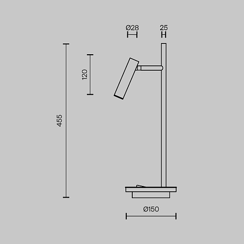 картинка Maytoni Настольный светильник Эстудо / Estudo 3000К 9Вт