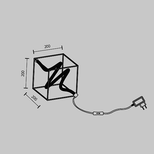 картинка Maytoni Настольный светильник Мембрана / Membrane 3000К 11Вт