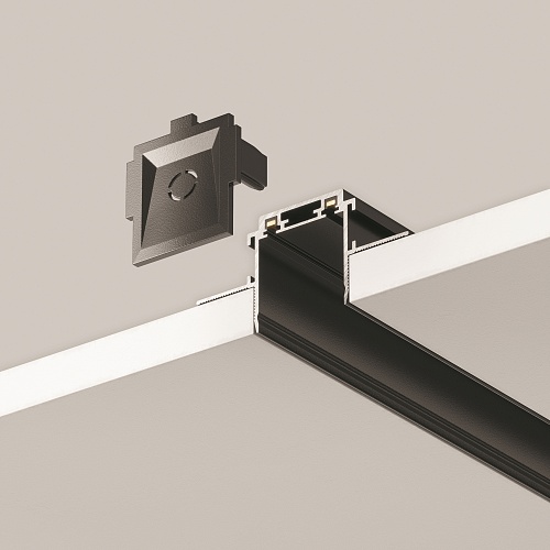 картинка Maytoni Шинопровод 2м Radity встраиваемый черный