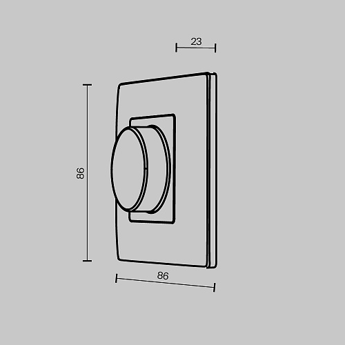 картинка Maytoni Роторная панель управления TRIAC  230В 360Вт