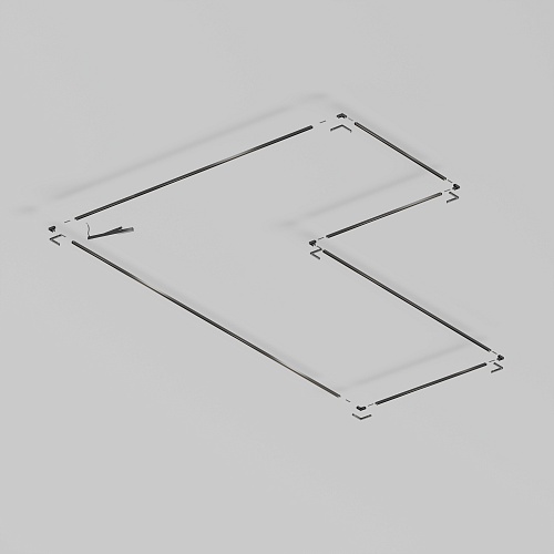 картинка Maytoni Шинопровод 3 м Exility X накладной, черный