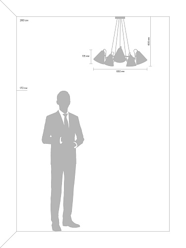 картинка Freya Люстра Рынок Фальке / Falke Market