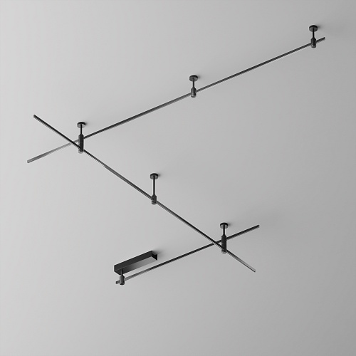 картинка Maytoni Шинопровод 2м Flarity черный