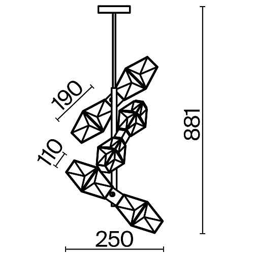 картинка Maytoni Подвесной светильник Время коктейлей / Cocktail time G9х6