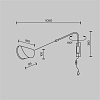 картинка Maytoni Настенный светильник (бра) Моллис / Mollis G9х1