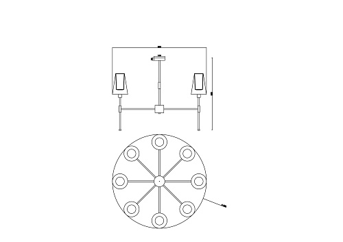картинка Freya Люстра Тида / Tida