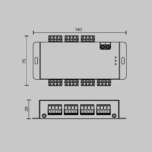 картинка Maytoni Усилитель сигнала SPI 6-ти канальный