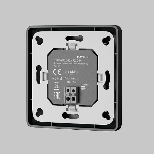 картинка Maytoni Кнопочная настенная панель 4-х клавишная DALI