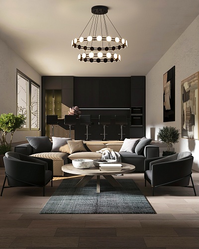 картинка Freya Подвесной светильник Воротник / Collar