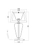 картинка Maytoni Настольный светильник Стекло / Verre E27х1