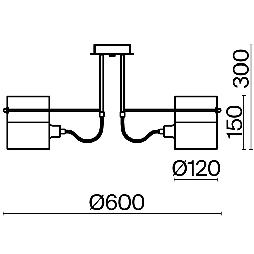 картинка Freya Люстра Ампера / Ampera