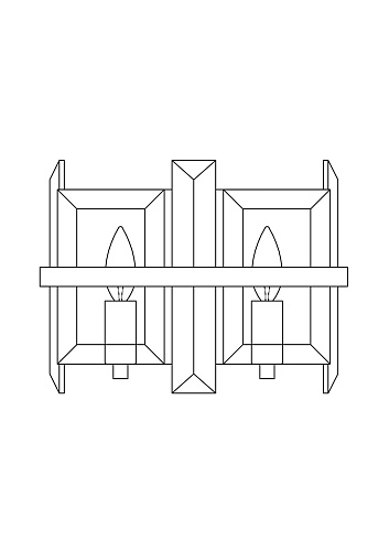 картинка Maytoni Настенный светильник (бра) Вишня / Cerezo E14х2