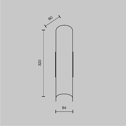картинка Maytoni Настенный светильник (бра) Джойя / Gioia E14х2