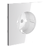 картинка Voltum Накладка для розетки с заземлением, S70 (белый глянцевый)