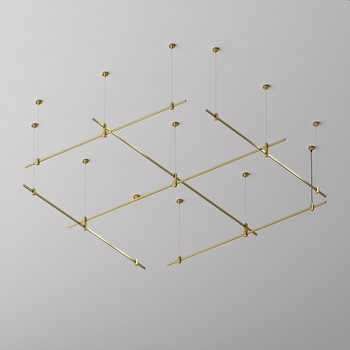 картинка Maytoni Шинопровод 2 м Flarity латунь