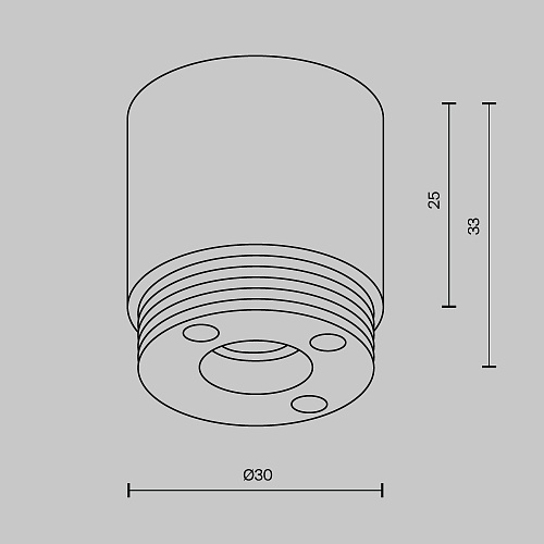 картинка Maytoni Конечная заглушка для системы Shelf