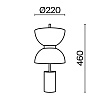 картинка Maytoni Настольный светильник Киото / Kyoto 3000К 11Вт