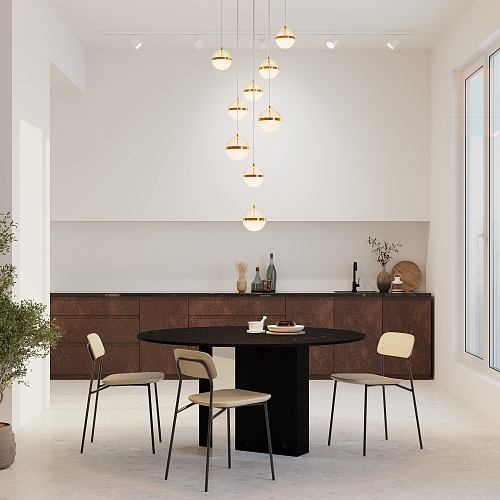 картинка Maytoni Подвесной светильник Пространство / Area 3000К 120Вт