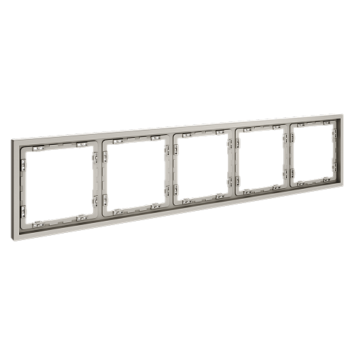картинка Рамка пластиковая VOLTUM S70 на 5 постов, (кашемир)