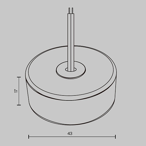 картинка Maytoni Диммер монохромный для выключателя 1 зона