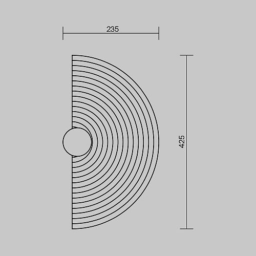 картинка Freya Настенный светильник (бра) Фетр / Felt